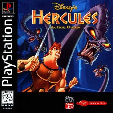 Disney's Hercules: The Action Game cover art