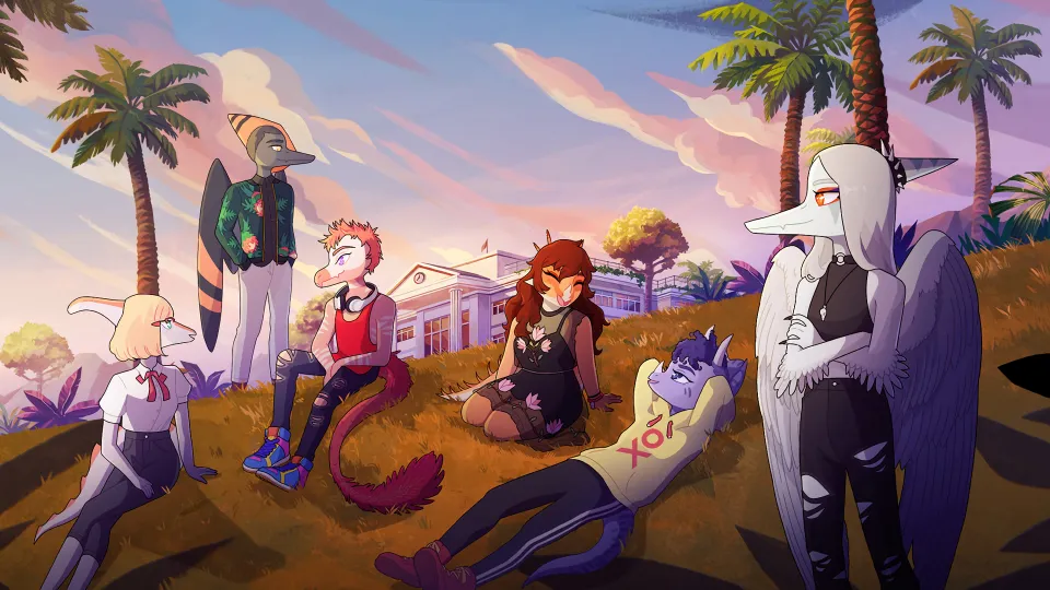 Goodbye Volcano High cover art
