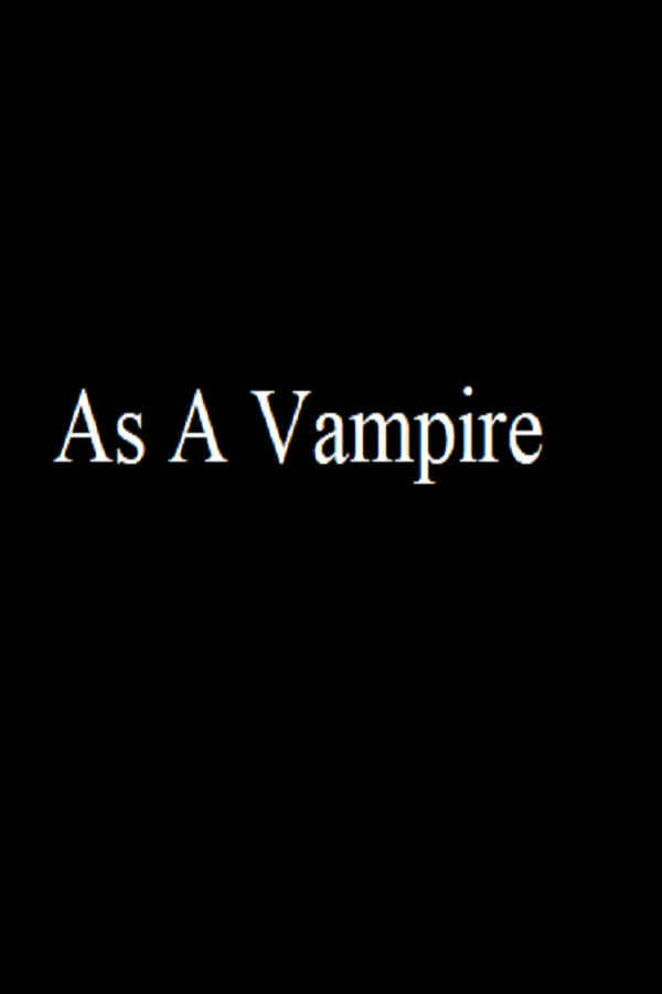 As A Vampire cover art