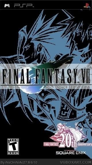 Final Fantasy Anniversary Edition cover art