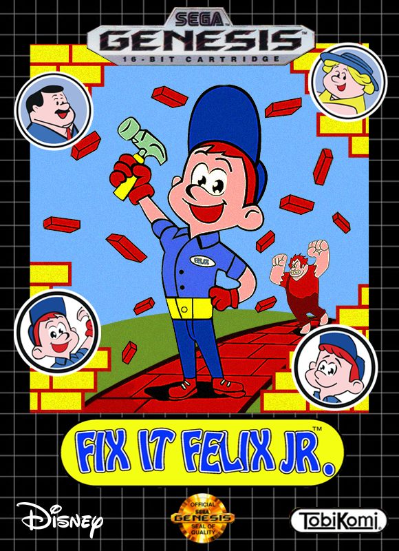 Fix-It Felix jr. cover art