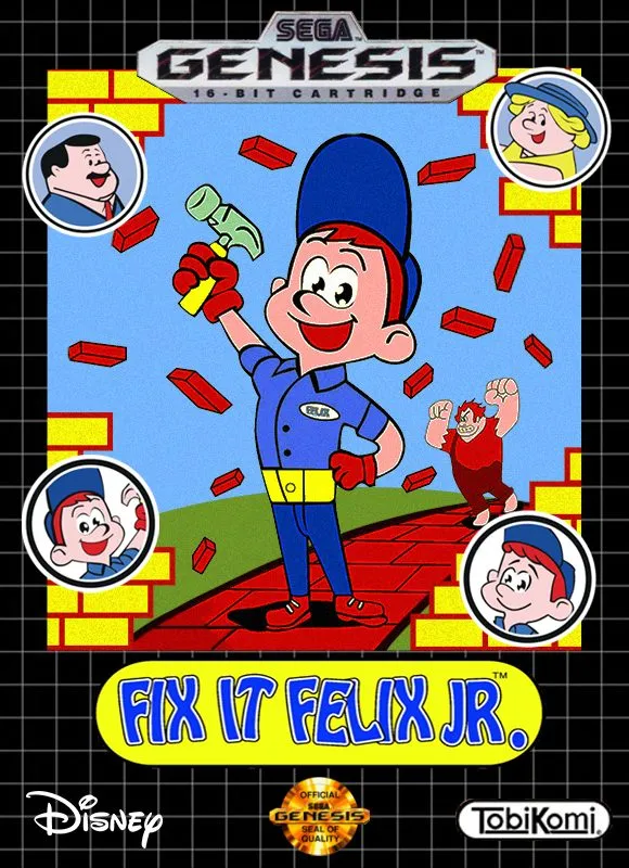 Fix-It Felix jr. cover art