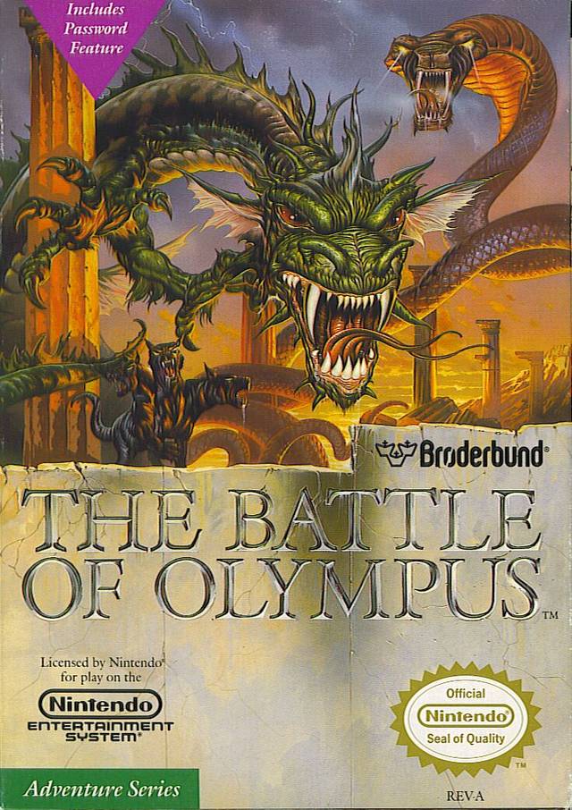 The Battle of Olympus cover art