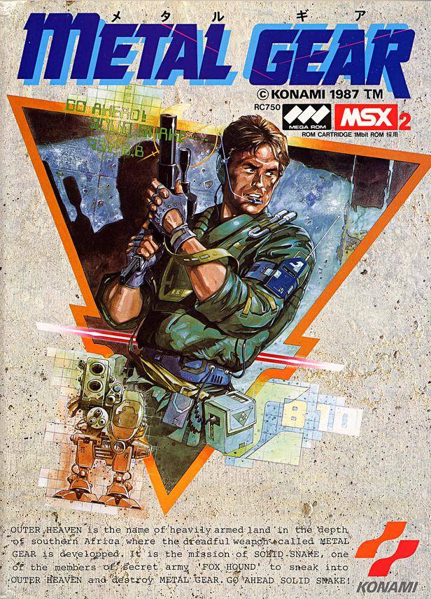 Metal Gear cover art