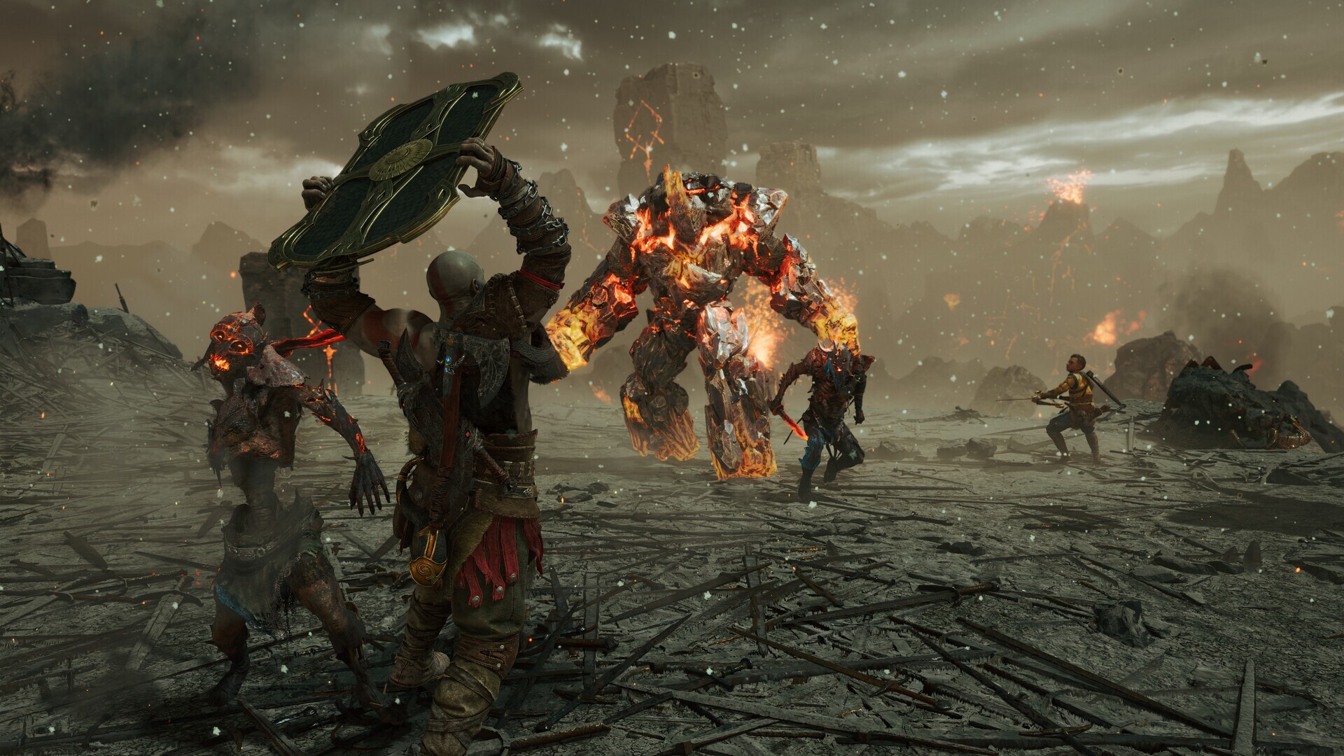 God of War Ragnarök cover art