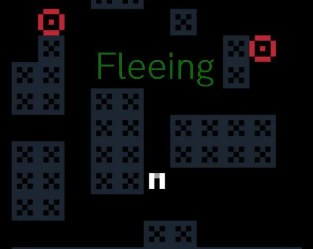 Fleeing cover art