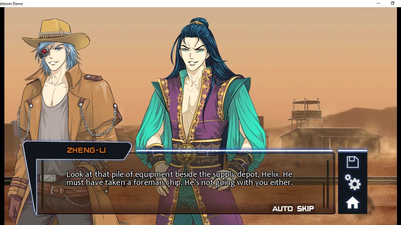 Maelstrom: A Yaoi Visual Novel cover art
