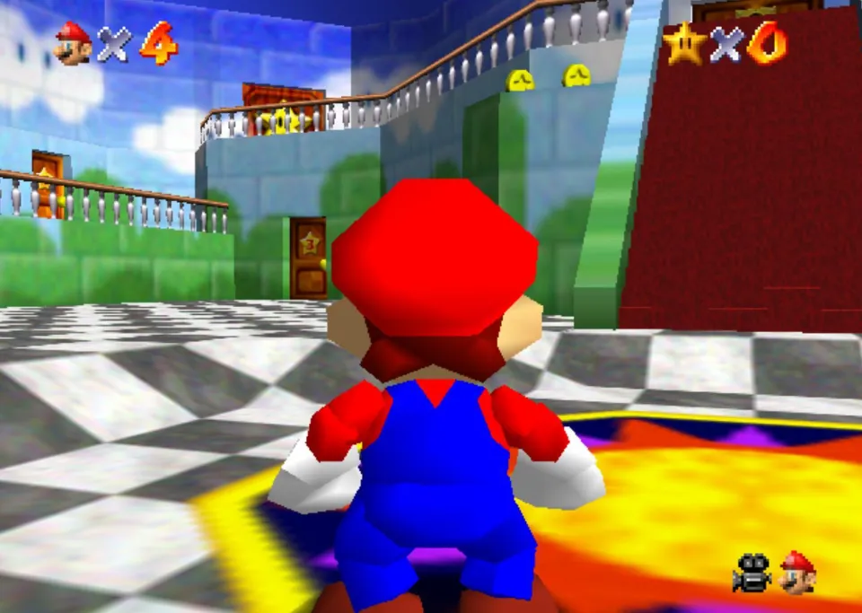 Super Mario 64 Pc cover art
