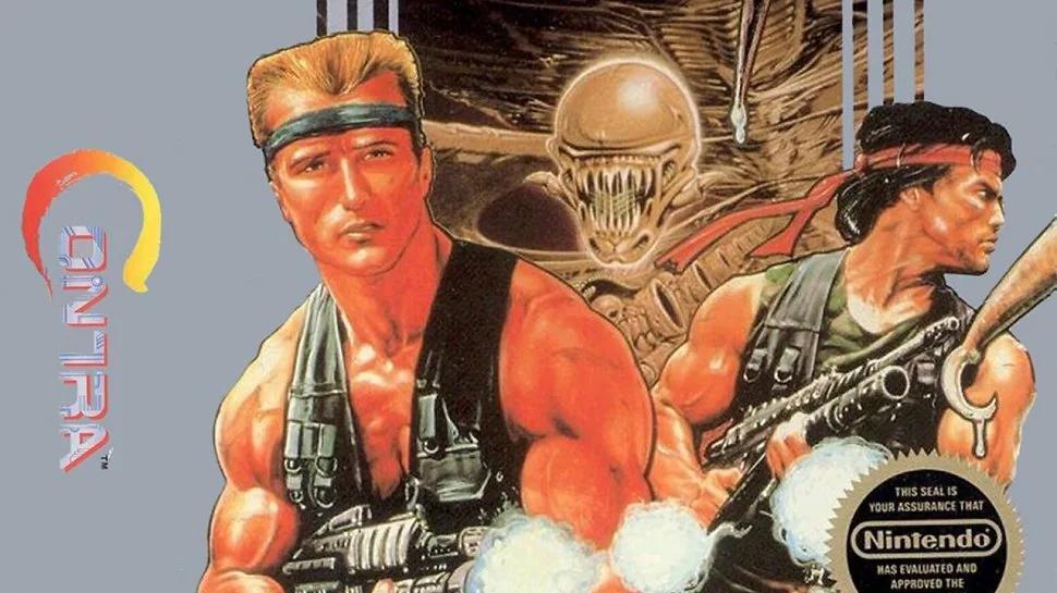 Contra (1987) cover art