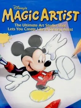 Disney's Magic Artist cover
