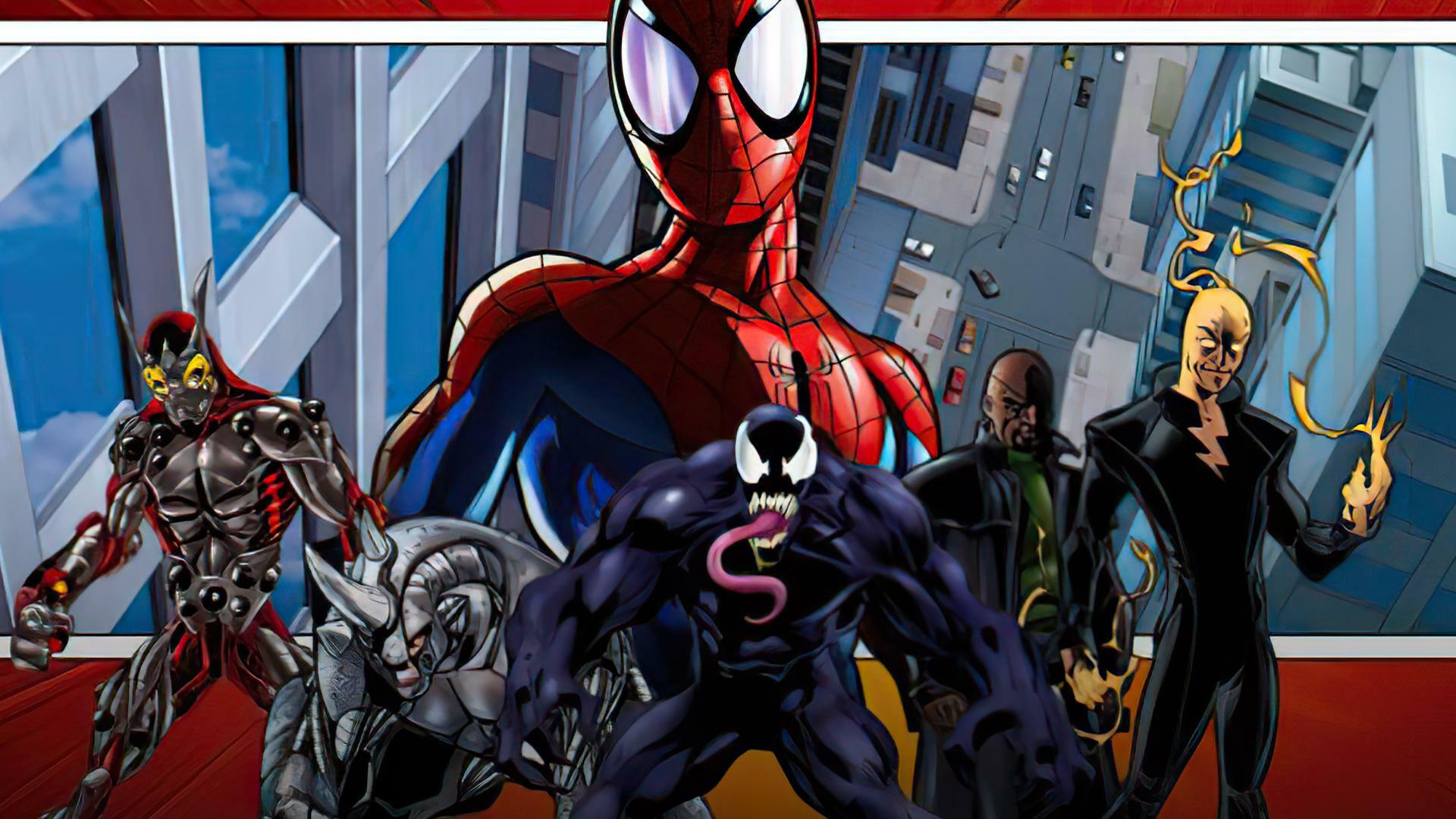 Ultimate Spider-Man cover art