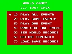 World Games cover art