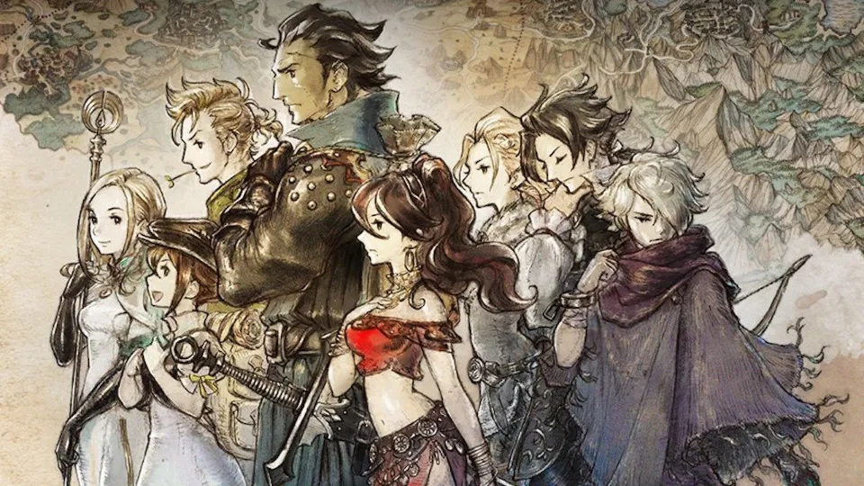 Octopath Traveler cover art