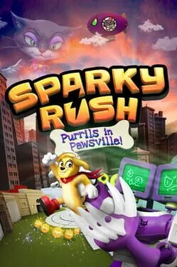 Sparky Rush: Purrils in Pawsville! cover