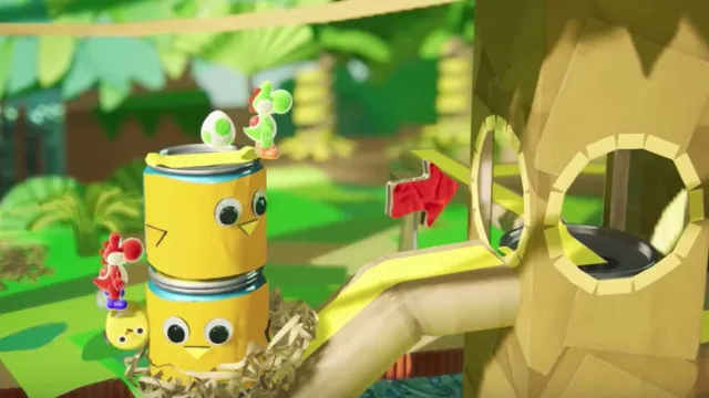 Yoshi's Crafted World screenshot