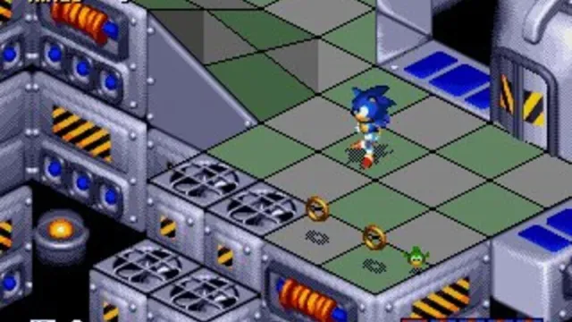 Sonic 3D Blast screenshot
