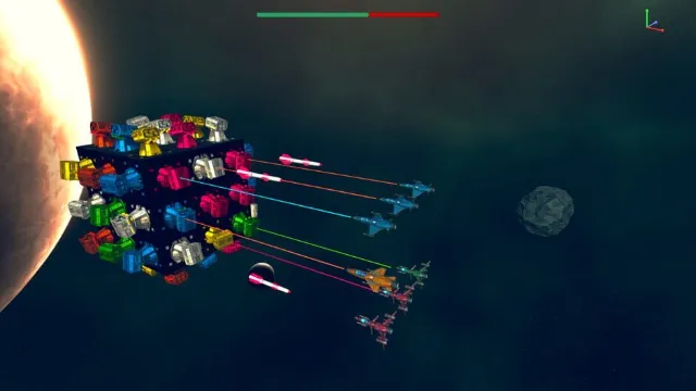 Space Cube Tower Defense screenshot