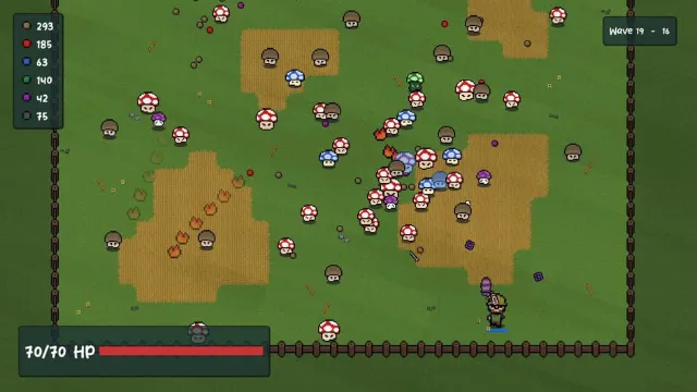 Mushrooms vs Engineers screenshot