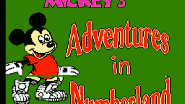 Mickey's Adventure in Numberland screenshot