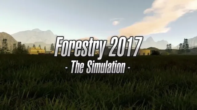 Forestry 2017: The Simulation screenshot