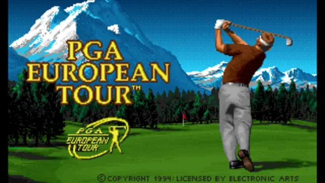 PGA European Tour screenshot