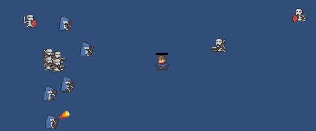 Vampire Survivors-like screenshot