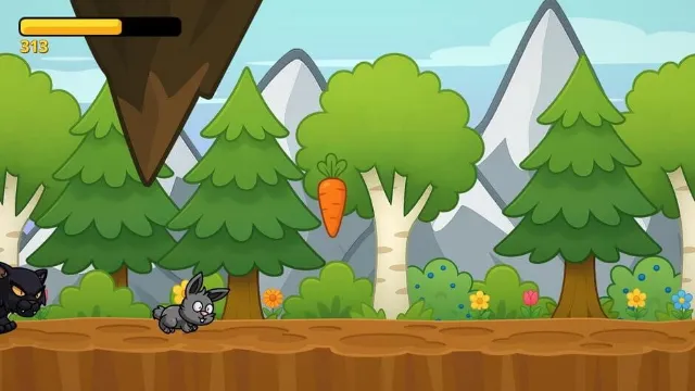 Rabbit Run Carrot Hunt screenshot