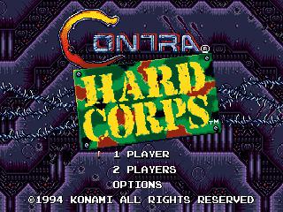 Contra: Hard Corps screenshot