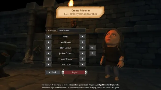 TinyKeep screenshot