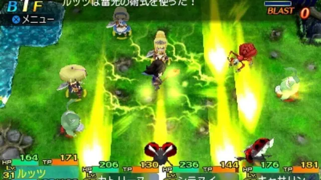 Etrian Mystery Dungeon 2 screenshot
