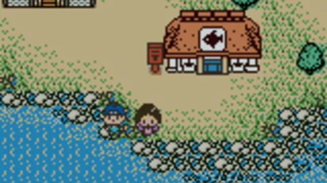 Legend of the River King GB screenshot