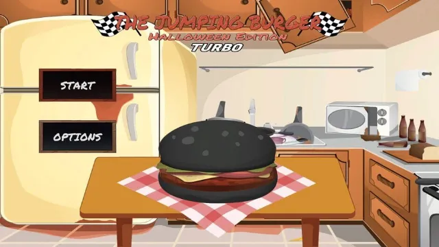 The Jumping Burger: Halloween Edition - Turbo screenshot