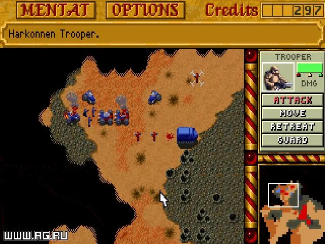 Dune II: Battle For Arrakis screenshot