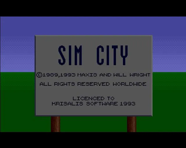 SimCity screenshot