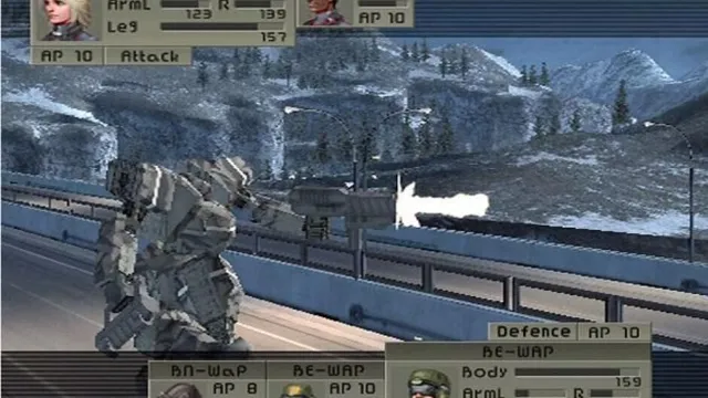 Front Mission 4 screenshot
