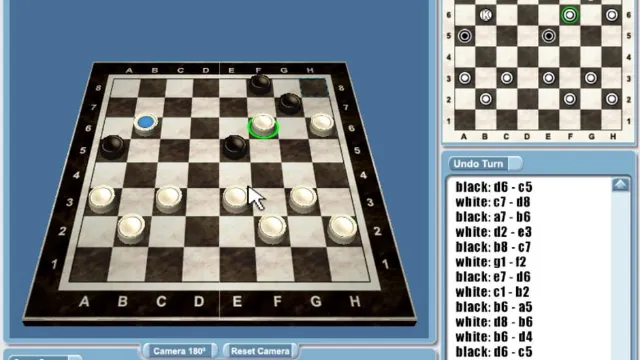 Checkers 3D screenshot