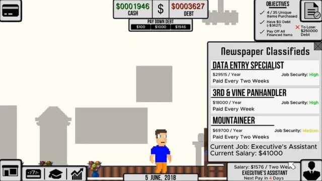 Life & Debt: A Real Life Simulator screenshot