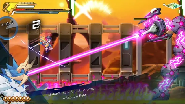 Azure Striker Gunvolt 3 screenshot