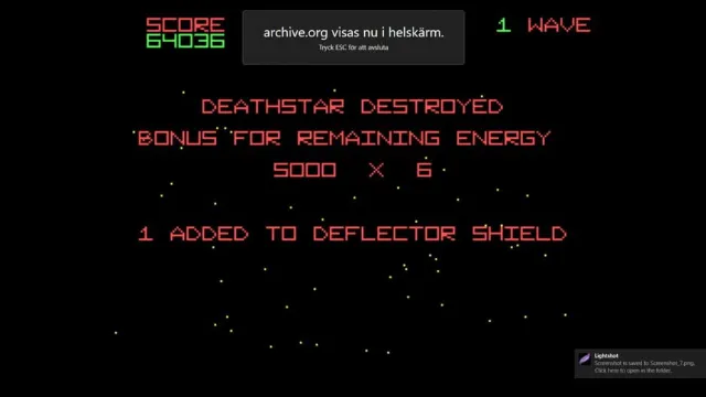Star Wars screenshot