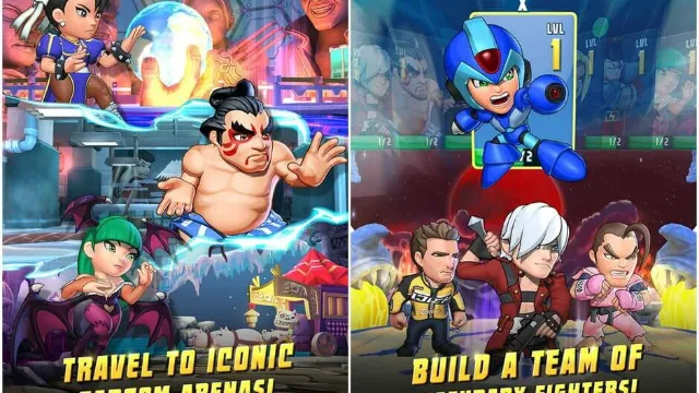 Puzzle Fighter screenshot
