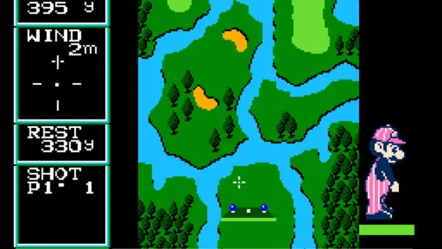 Family Computer Golf: U.S. Course screenshot