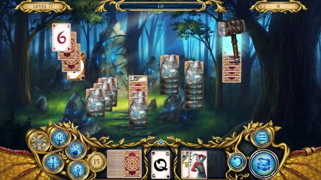 Solitaire. Dragon Light screenshot