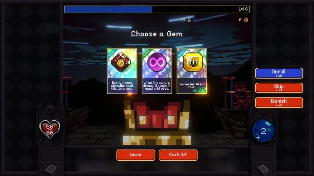 Vampire Crawlers: The Turbo Wildcard from Vampire Survivors screenshot