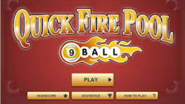 9 Ball Quick Fire Pool screenshot