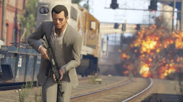Grand Theft Auto V: Premium Edition & Great White Shark Card Bundle screenshot
