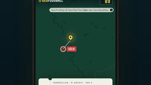 GeoFußball screenshot