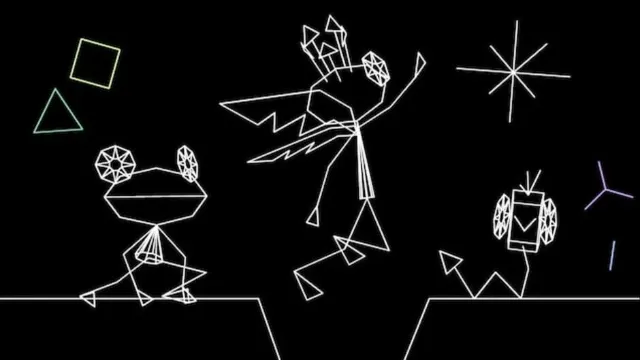 Vib-Ribbon screenshot