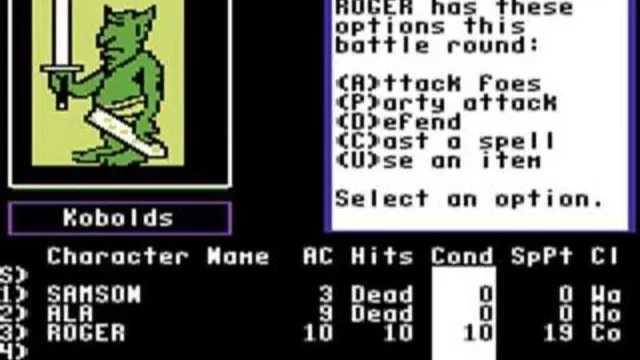 Tales of the Unknown: Volume I - The Bard's Tale screenshot
