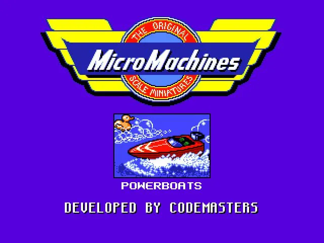 Micro Machines (Old) screenshot