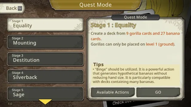 Goritaire screenshot